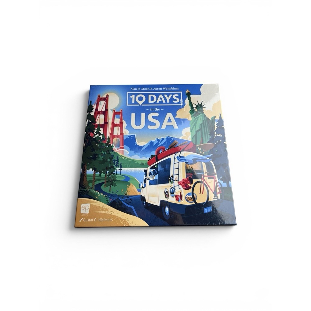 The Op Games 10 Days in‎ the USA Board Game